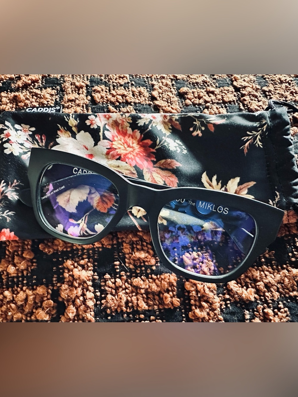 Caddis MIKLOS Black Women's Sunglasses - Matte Black Frame